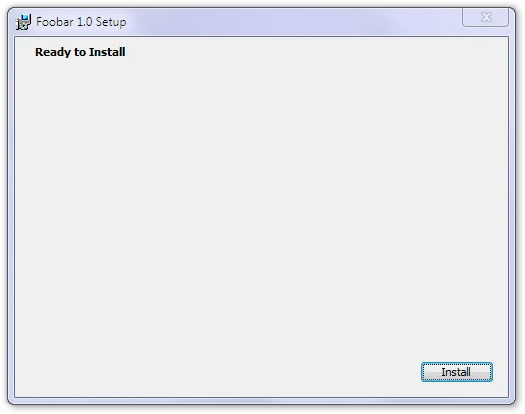 InstallDlg screenshot
